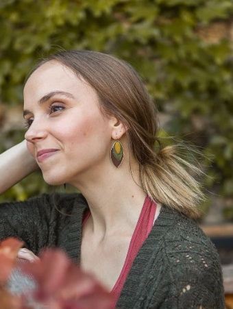 Leaf Tones Earrings