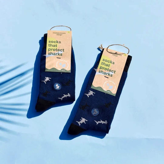 Socks that Protect Sharks - Medium