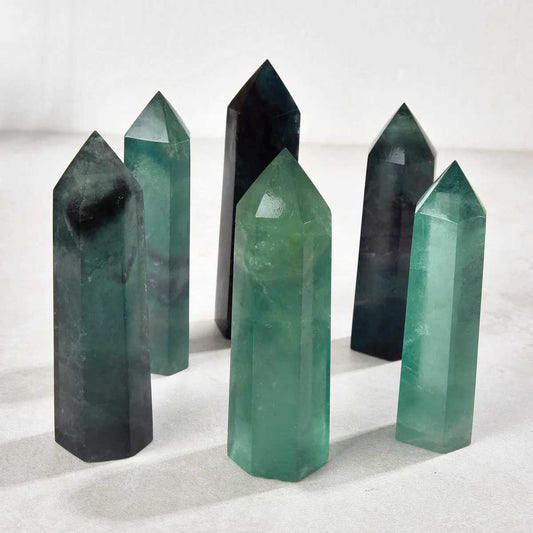 Green Fluorite Tower