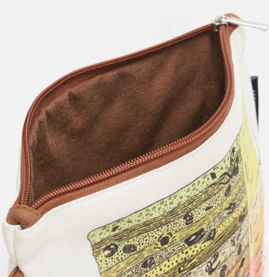Earth's Core Sample Zip Pouch