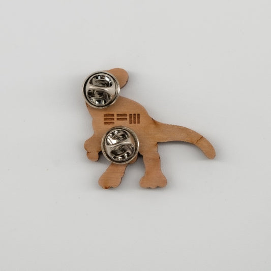 Dryptosaurus Wooden Pin