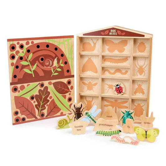 The Bug Hotel Wooden Figurine