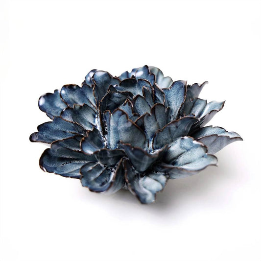 Blue Ceramic Flower