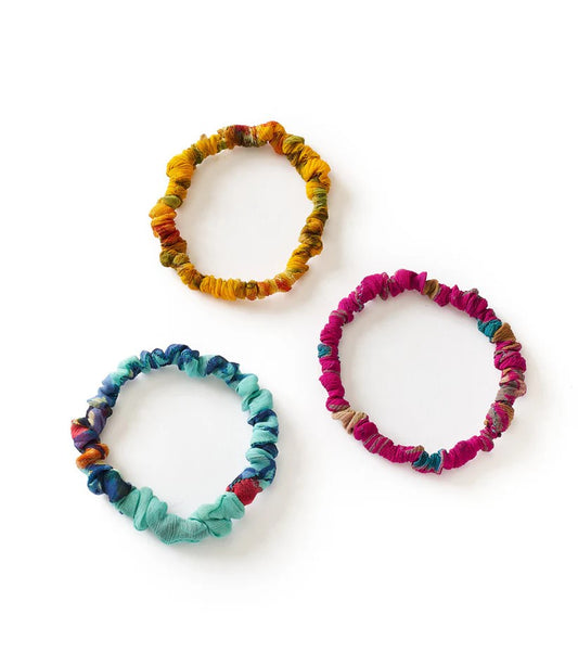 Single Band Scrunchies (Set of 3)