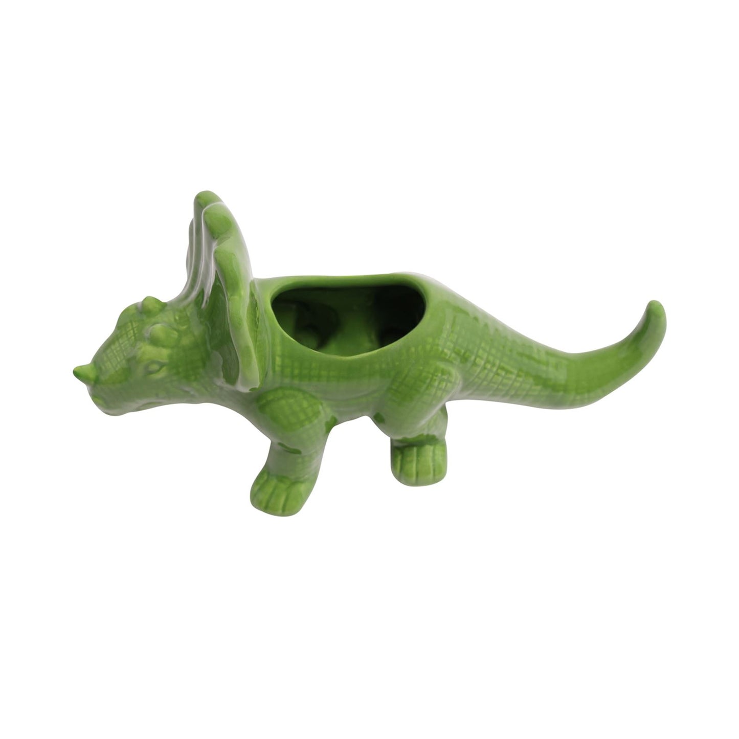 Fluorite Green Triceratops Planter
