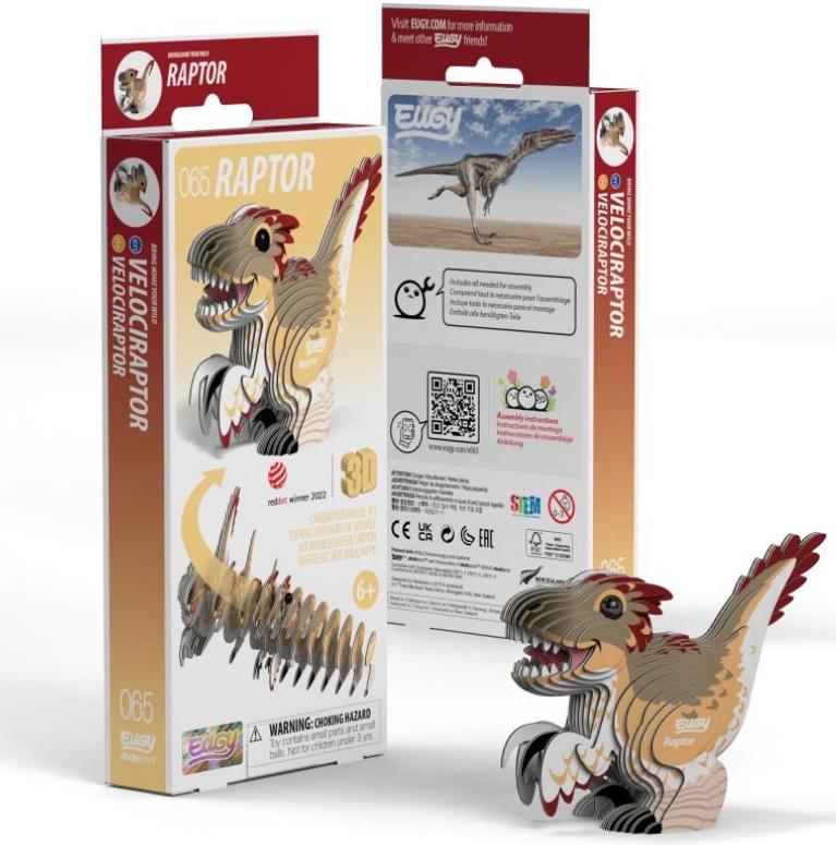 EUGY Raptor 3D Puzzle