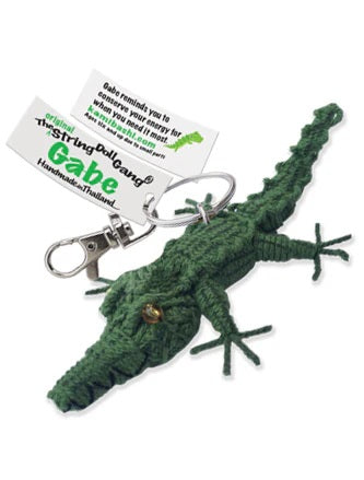 Gabe the Gator String Doll