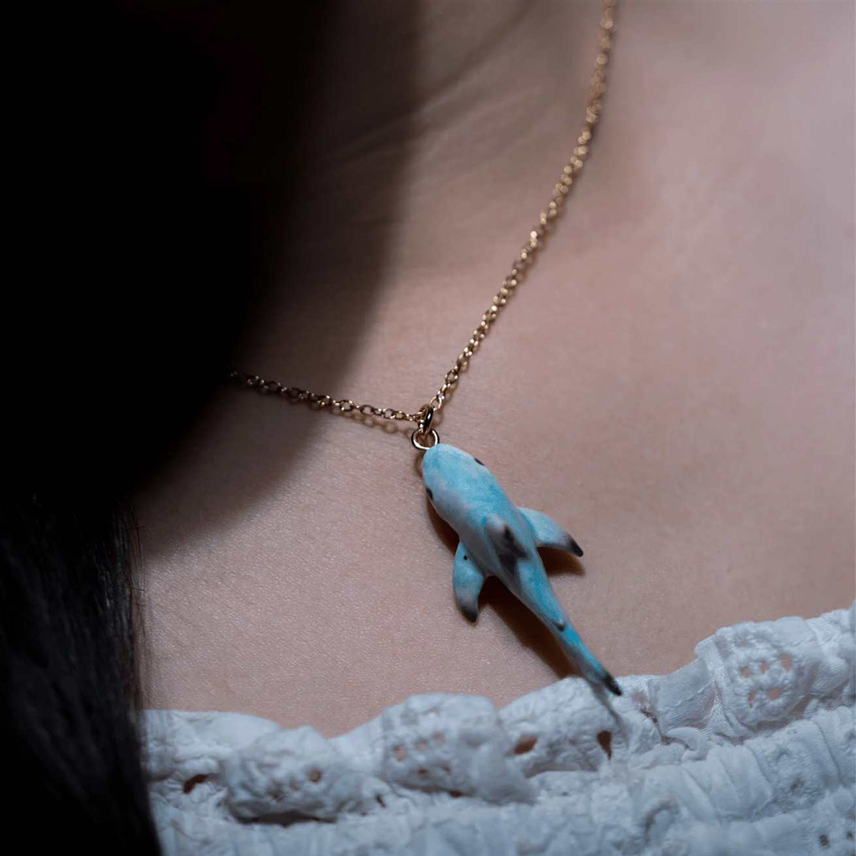 Shark Porcelain Necklace