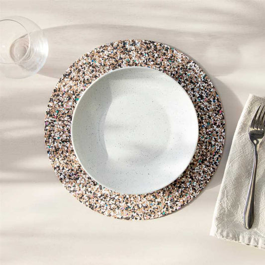 Round Beach Clean Placemats