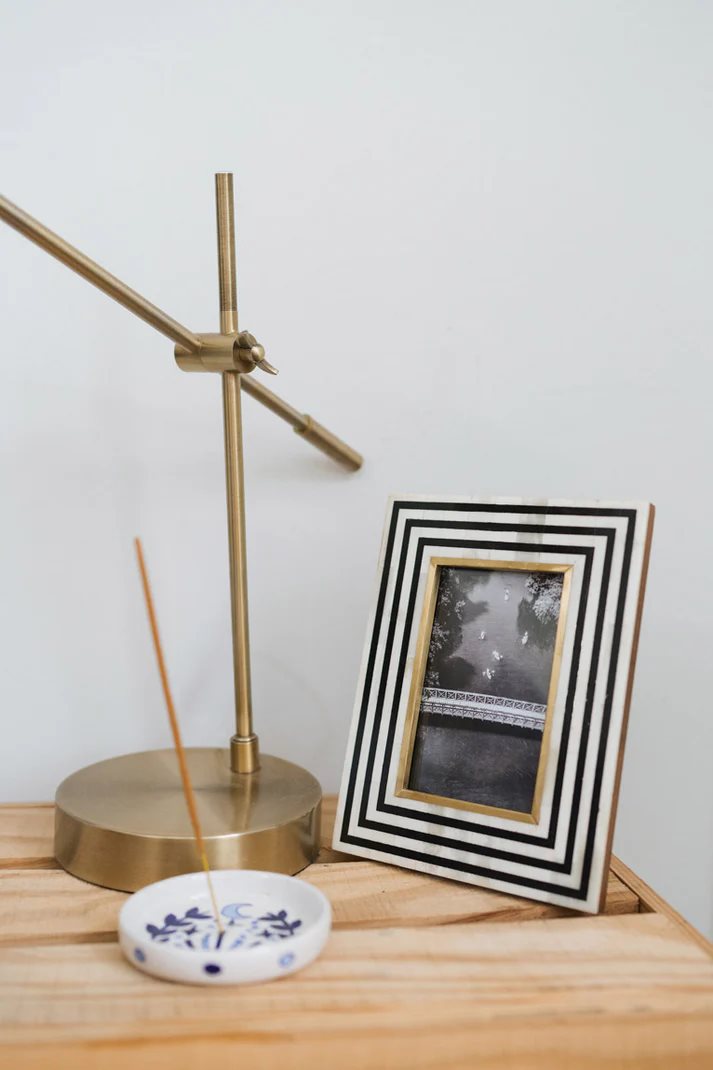 Rajiva Black & Cream Picture Frame