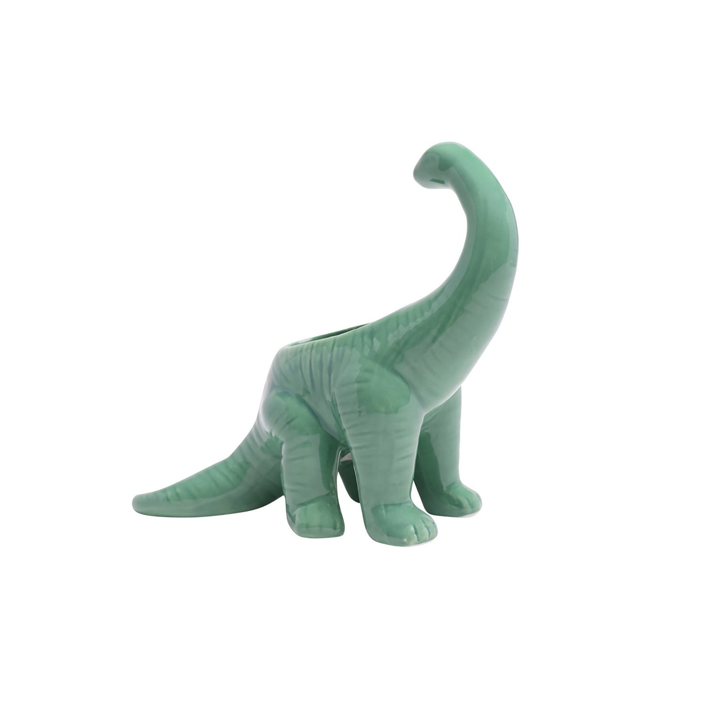 Granite Green Brontosaurus Planter