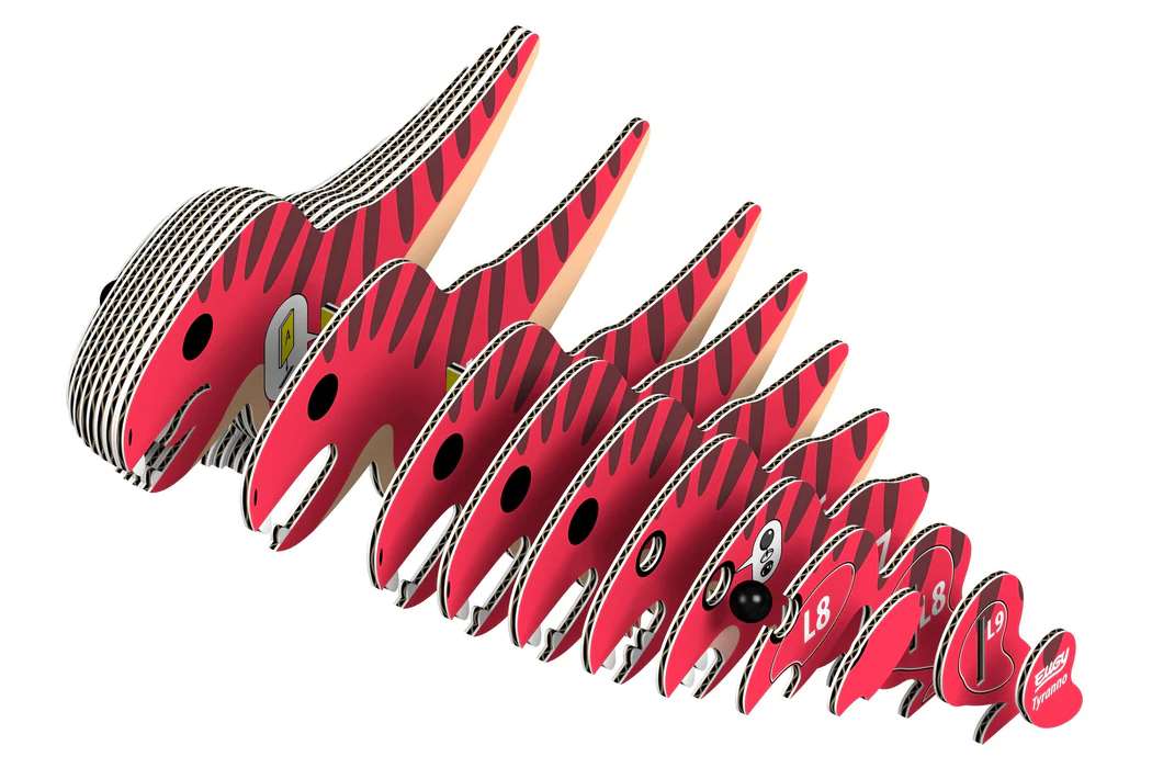 EUGY Tyrannosaurus 3D Puzzle
