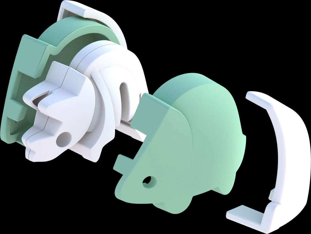 Baby Tricera Half Toy