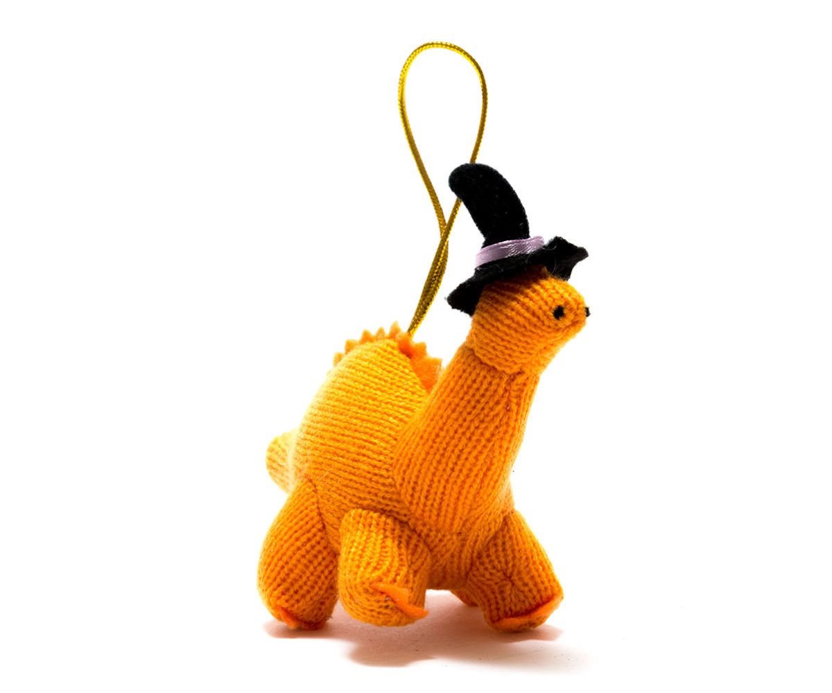 Diplodocus Ornament w/Witch Hat