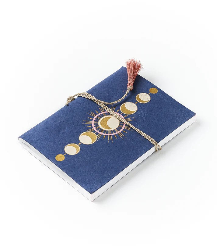 Indukala Moon Phase Leather Journal