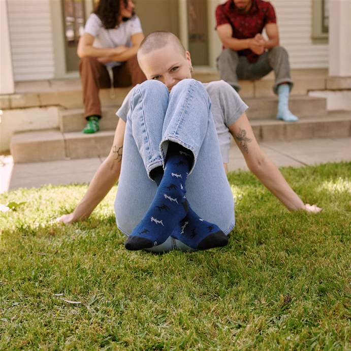 Socks that Protect Sharks - Medium