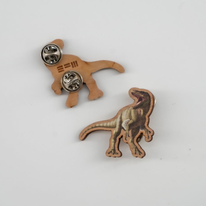 Dryptosaurus Wooden Pin