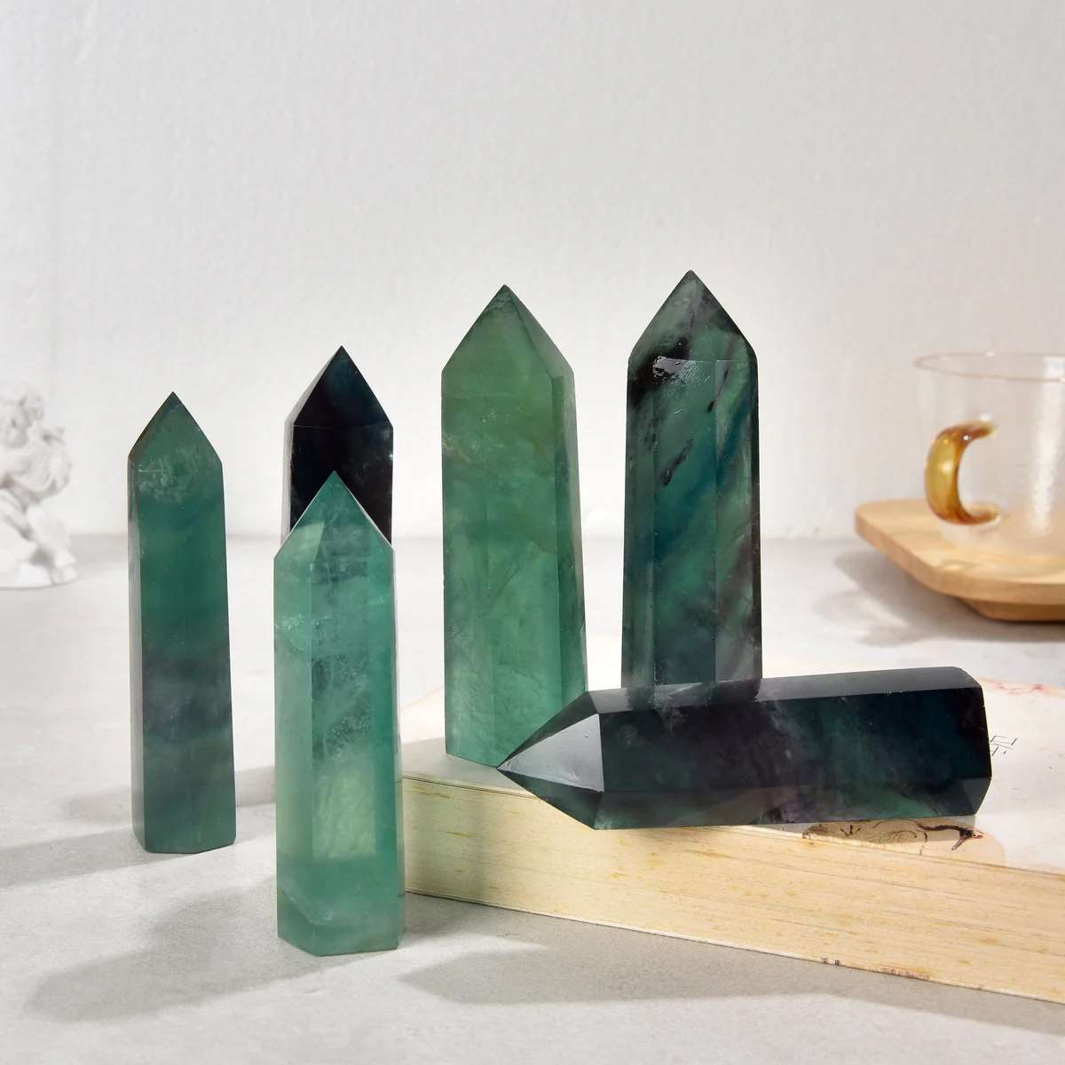 Green Fluorite Tower