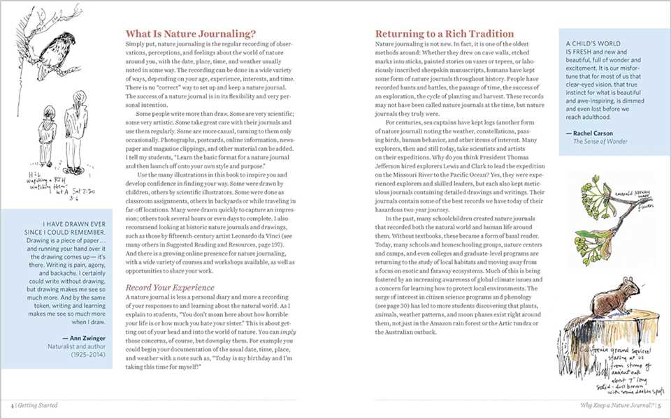 Keeping a Nature Journal