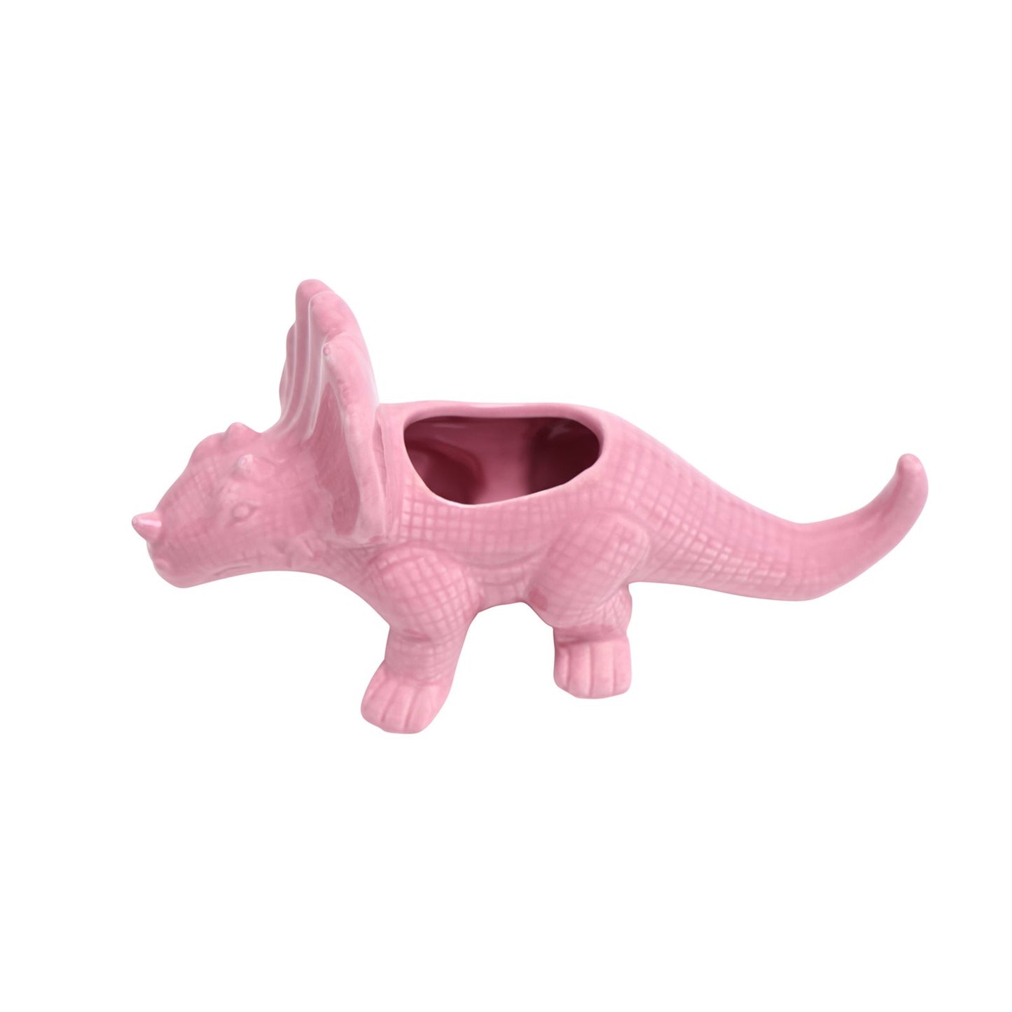 Nose Gay Pink Triceratops Planter
