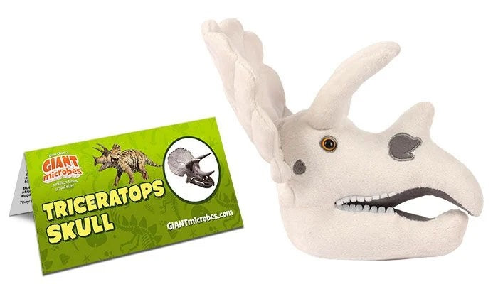 Triceratops Skull Plush