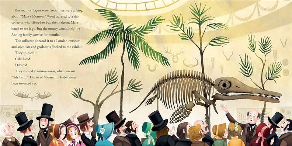 Dinosaur Lady: The Daring Discoveries of Mary Anning, the First Paleontologist