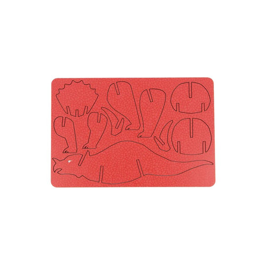 Triceratops Wooden Kit