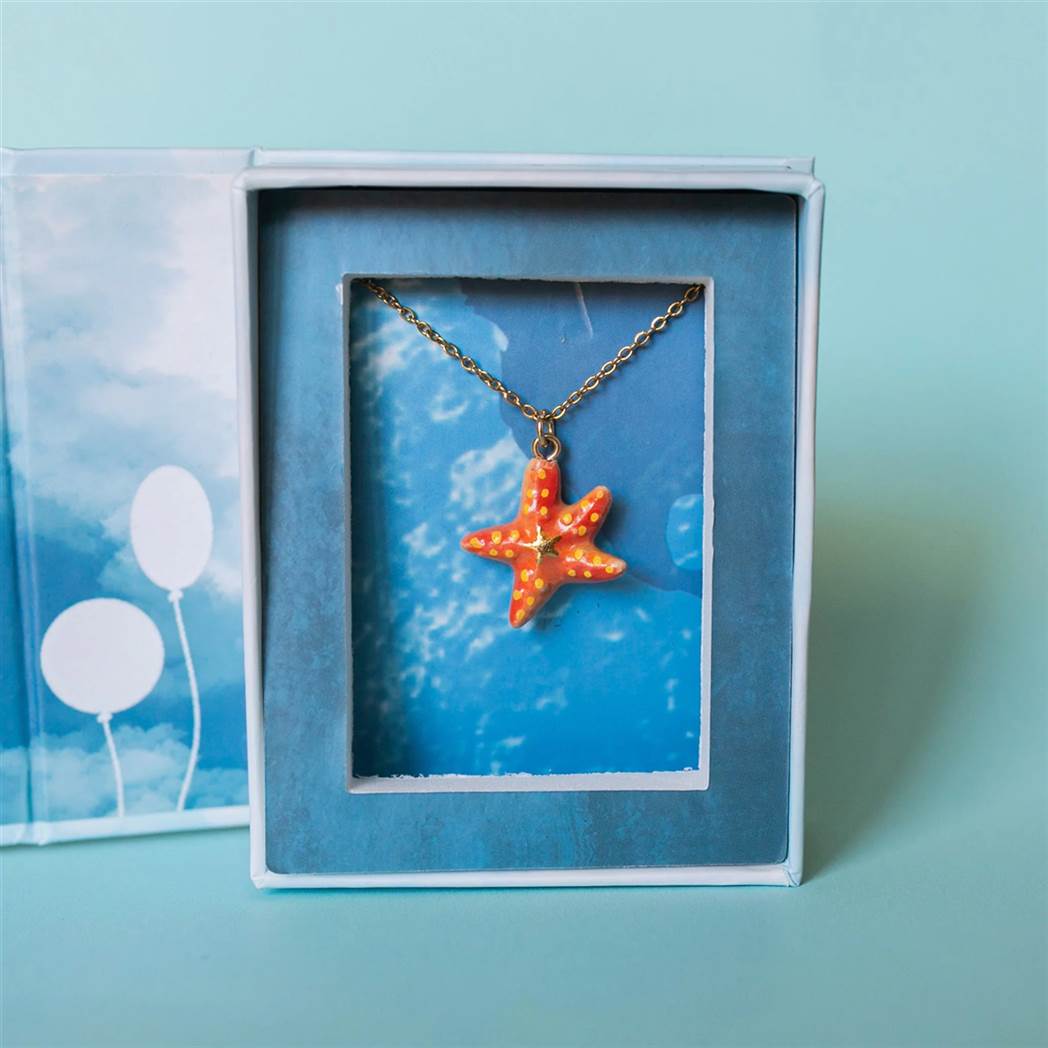 Starfish Porcelain Necklace