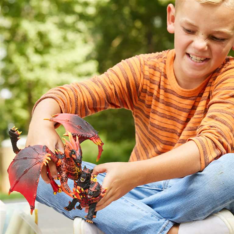 Lava Dragon Figurine