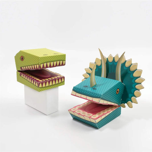 Create Your Own Dinosaur Puppets Kit