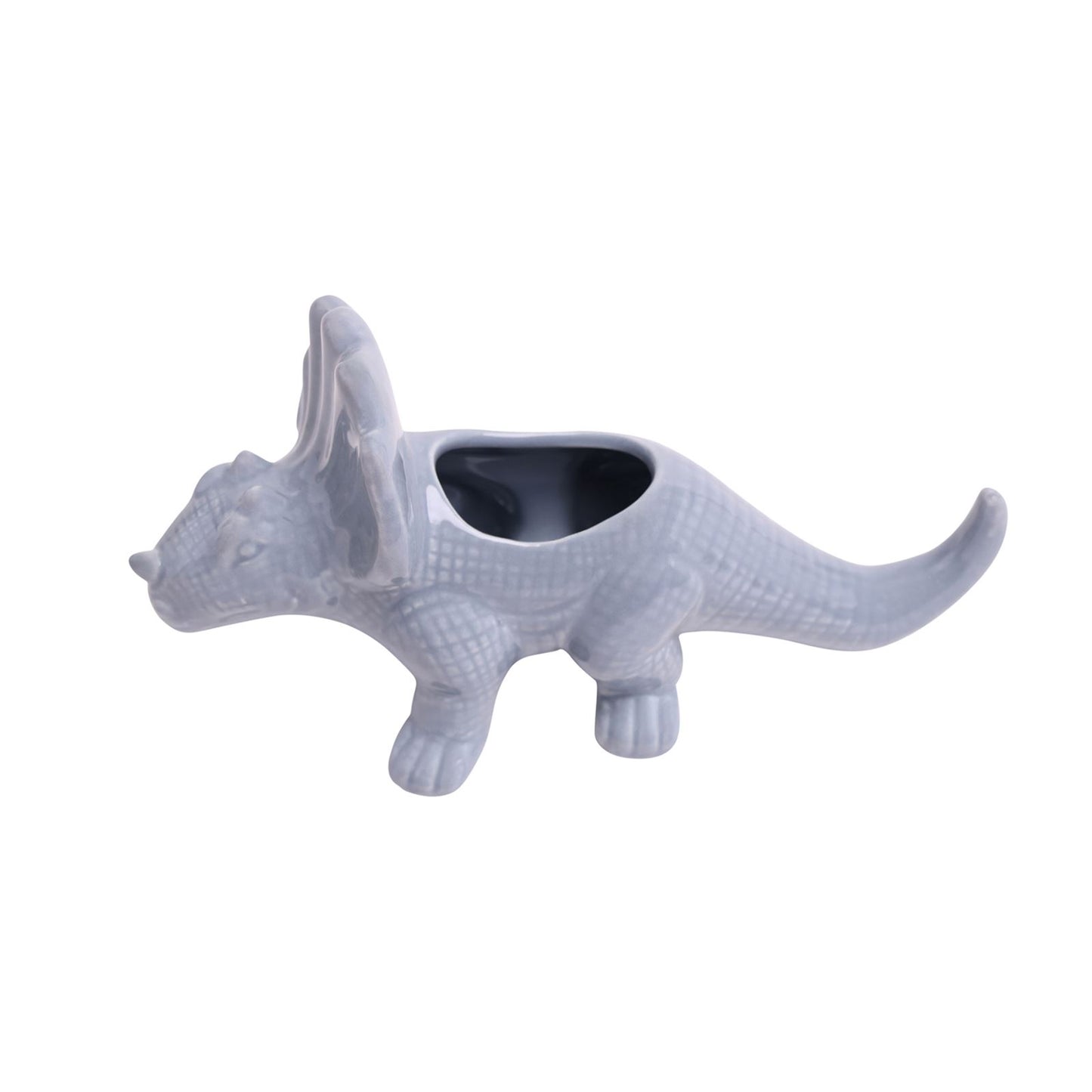 Cloud Blue Triceratops Planter
