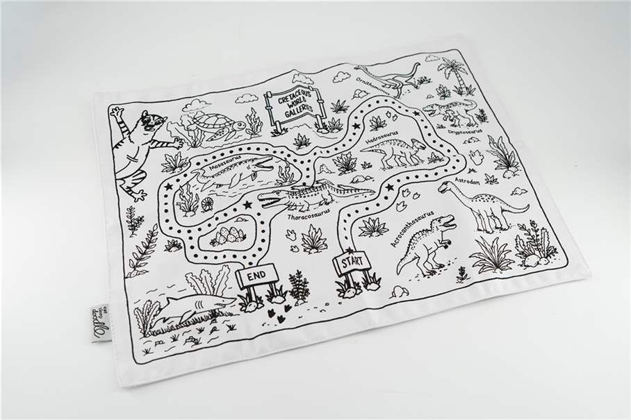 Placemat to Go: EFM Dinosaur Adventure