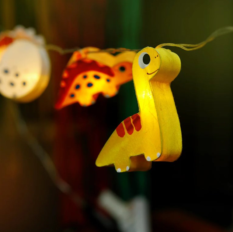 Dinosaur String Lights