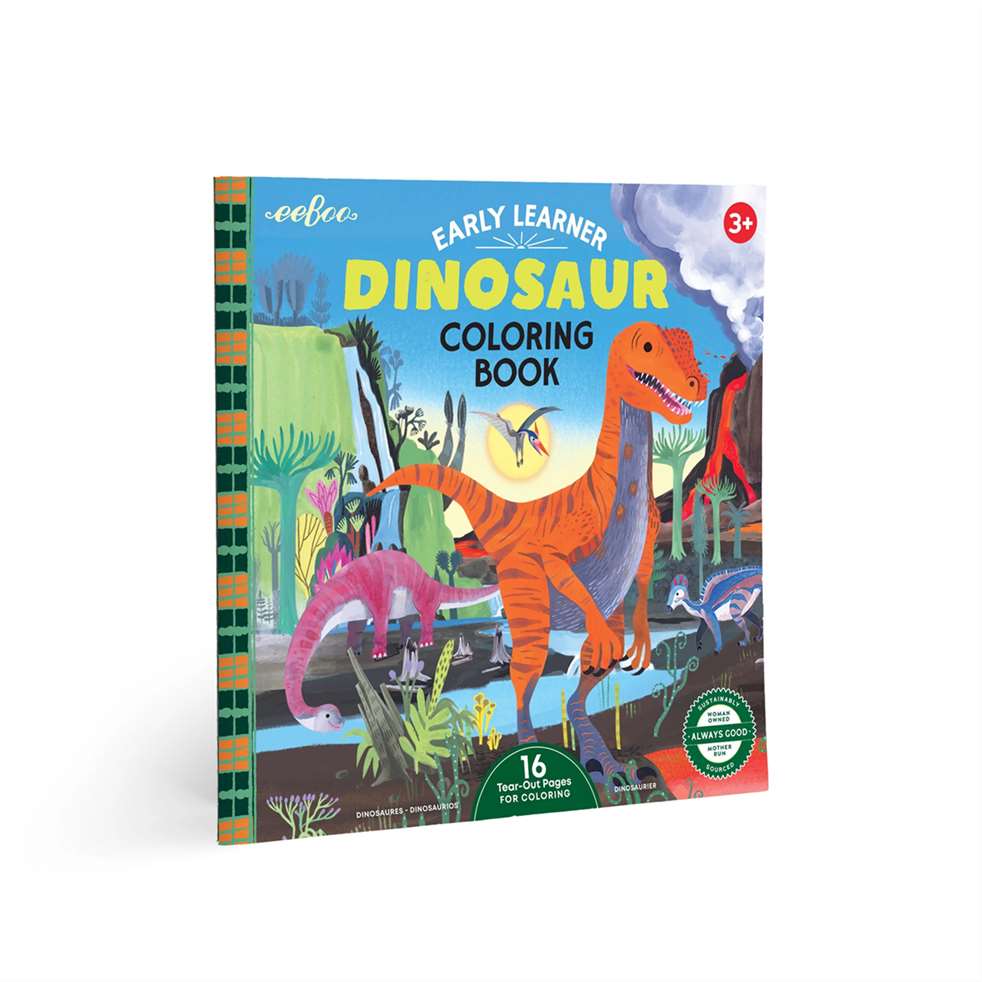 Early Learner Dinosaur Coloring Book
