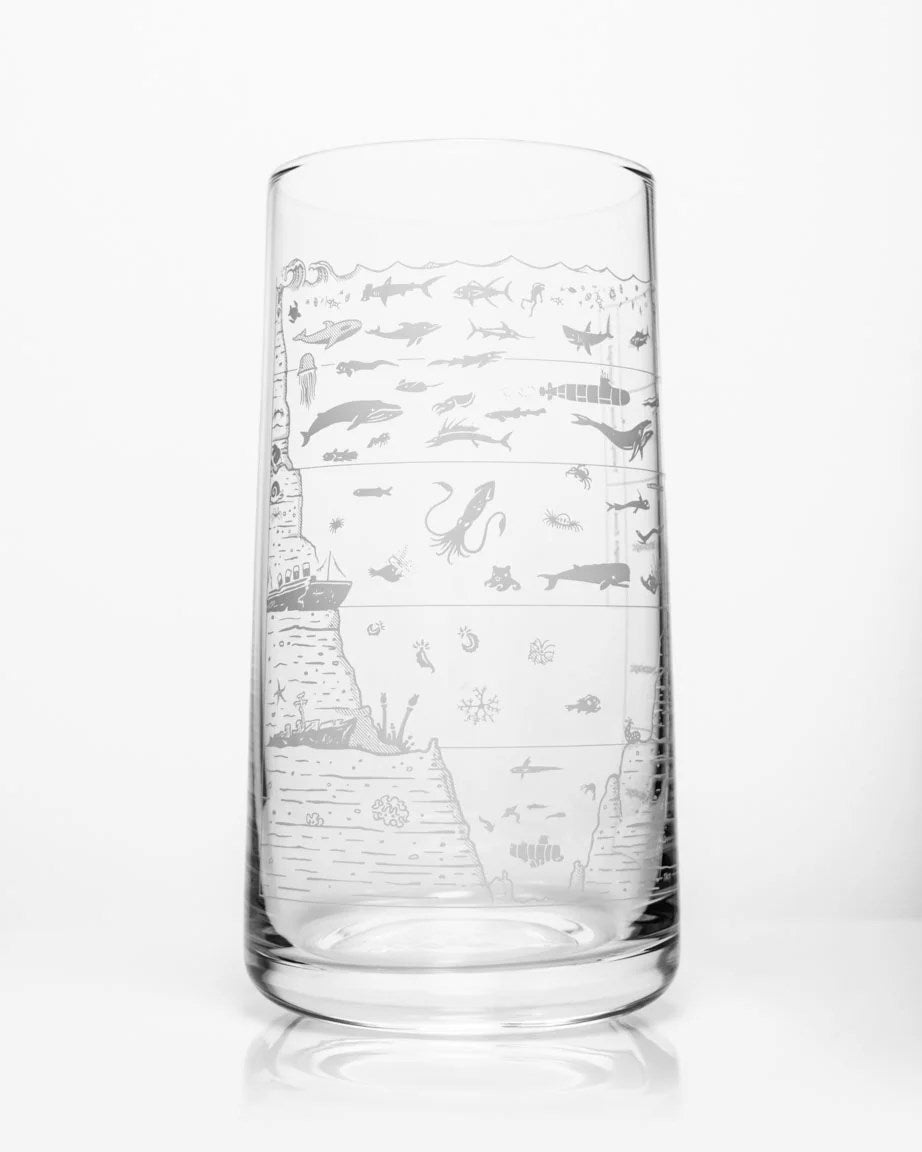 Ocean Tumbler Glass