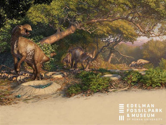 Hadrosaurus Mural Sticker