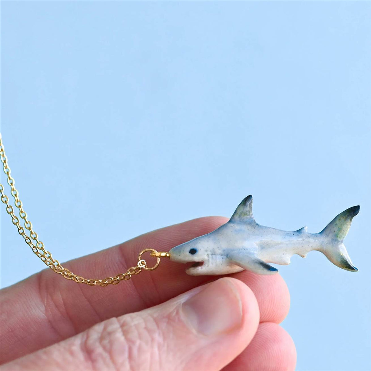 Shark Porcelain Necklace