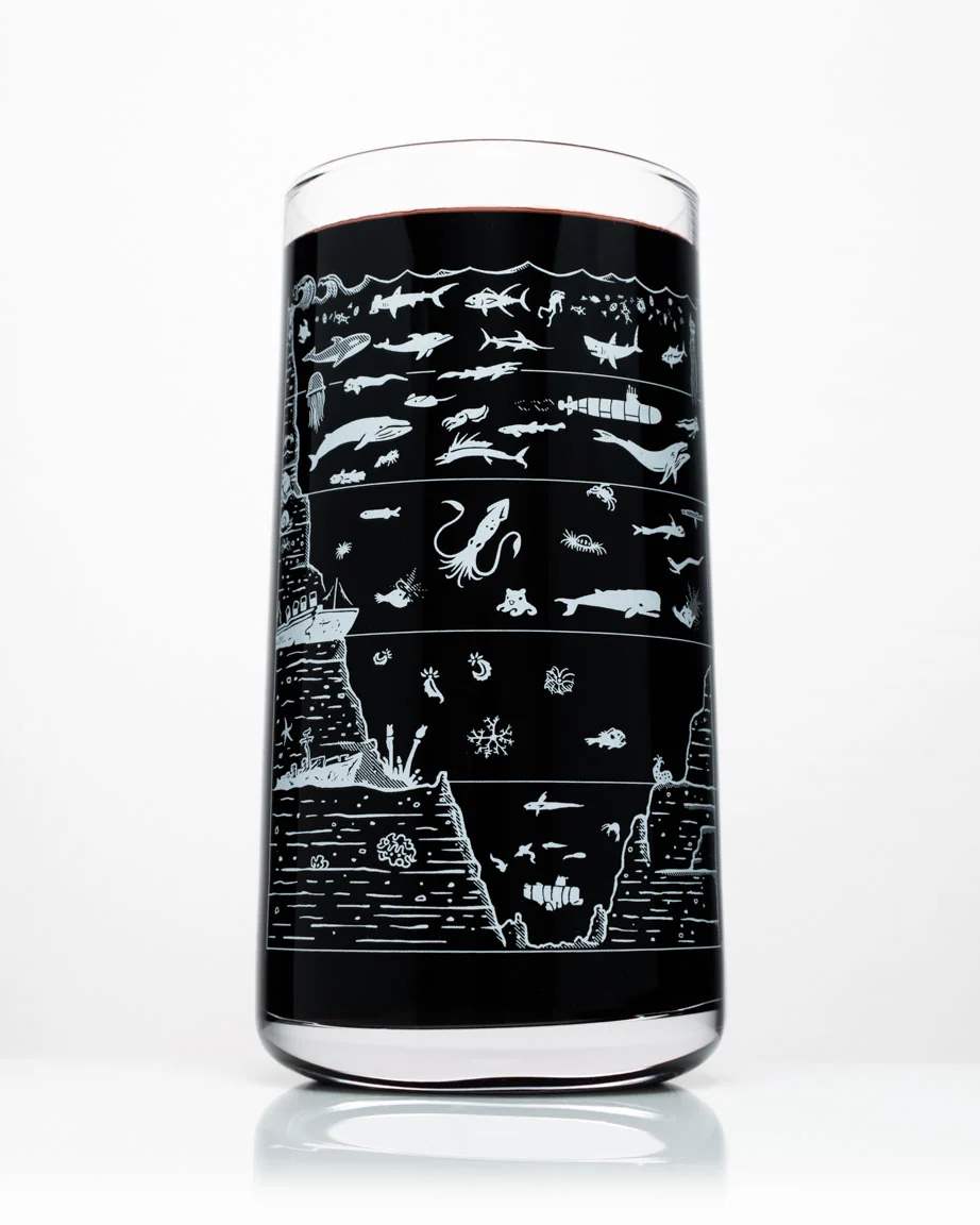 Ocean Tumbler Glass