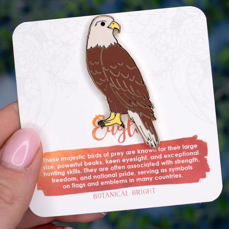 Eagle Enamel Pin