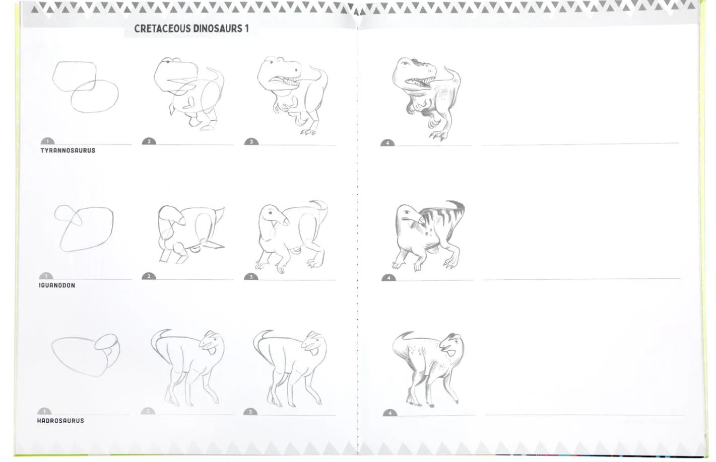 Learn to Draw: Dinosaurs