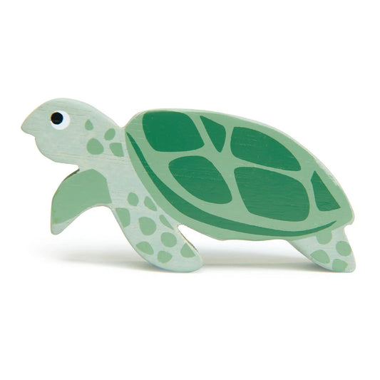 Sea Turtle Wooden Figurine