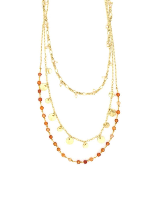 Convertible Carnelian Necklace