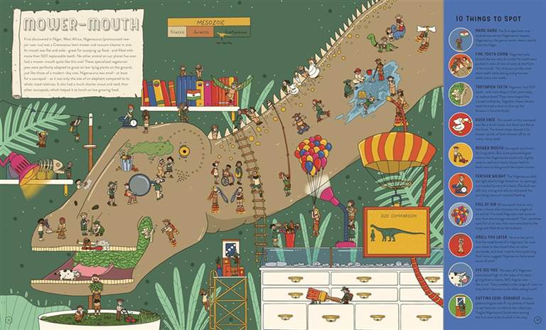 Up Close & Incredible DInosaurs