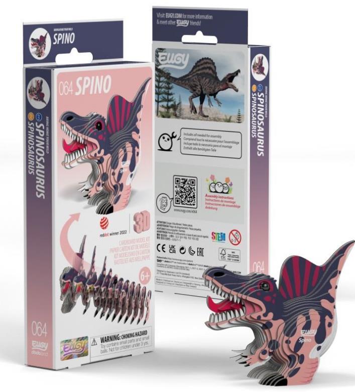 EUGY Spino 3D Puzzle