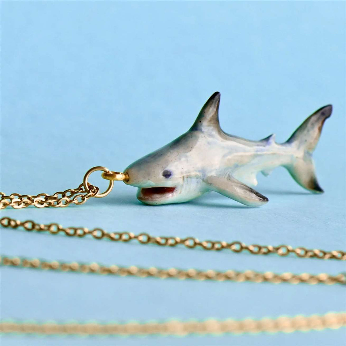 Shark Porcelain Necklace