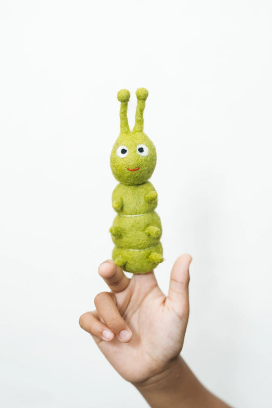 Caterpillar Finger Puppet