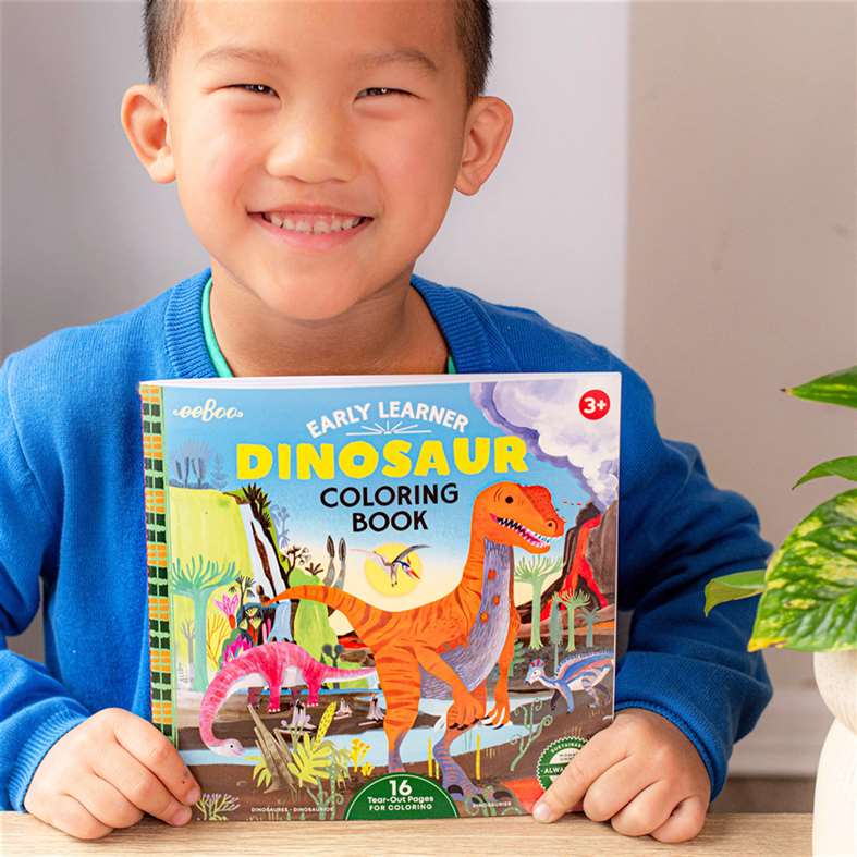 Early Learner Dinosaur Coloring Book