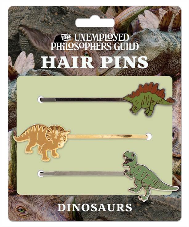 Dinosaur Hair Pins