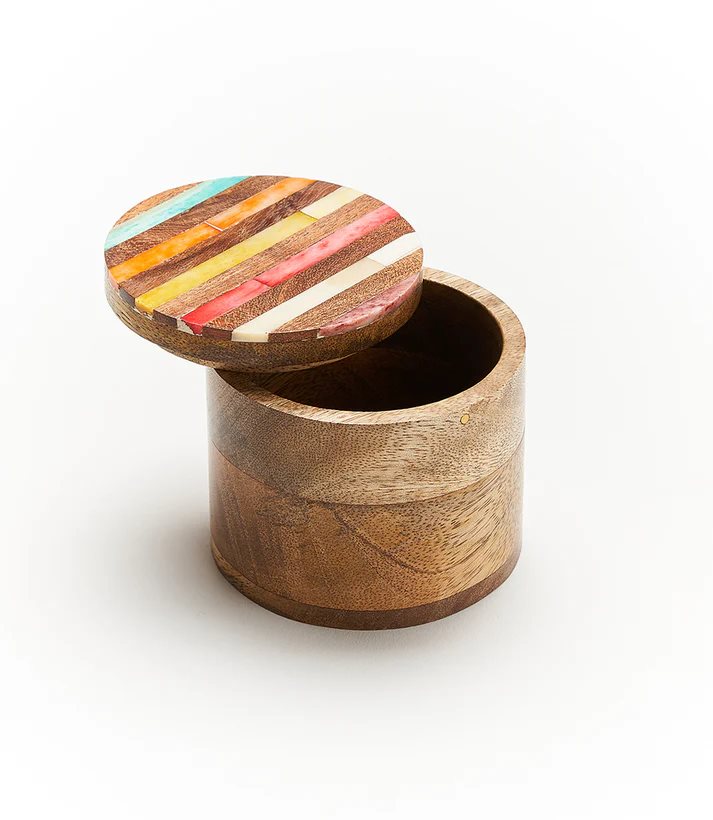 Banka Mundhi Round Keepsake Box