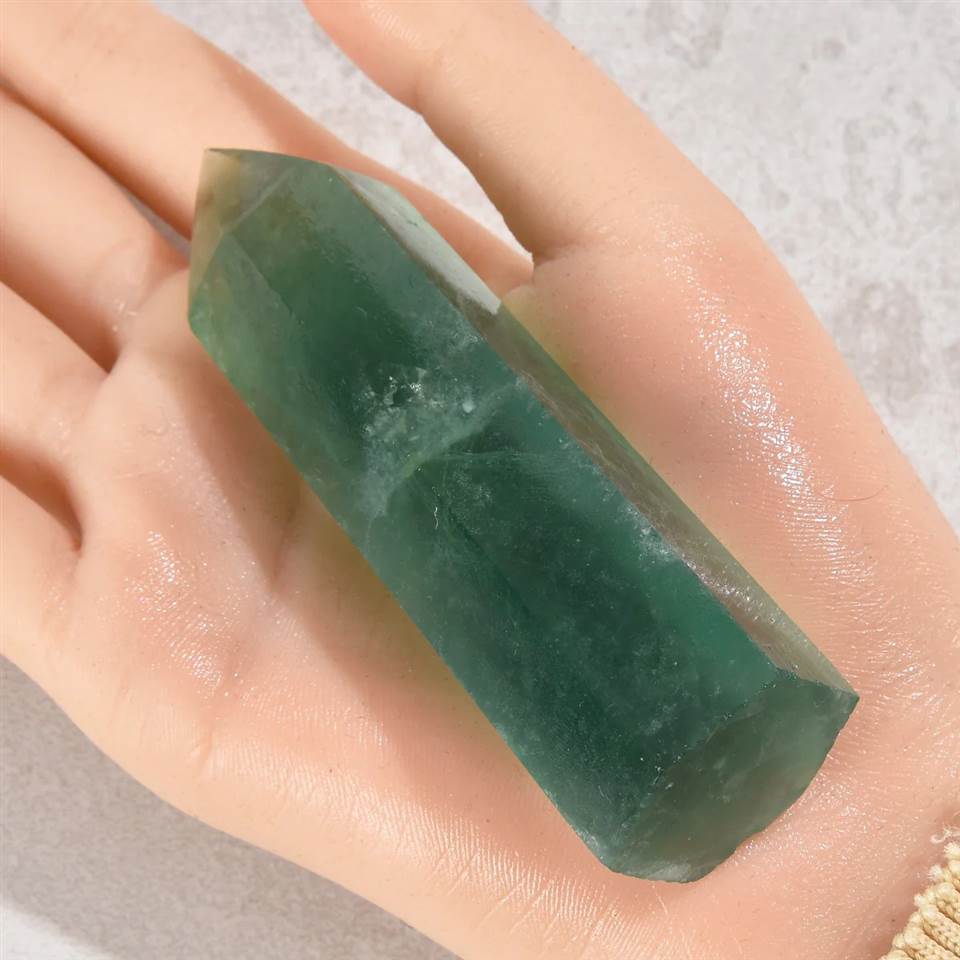 Green Fluorite Tower